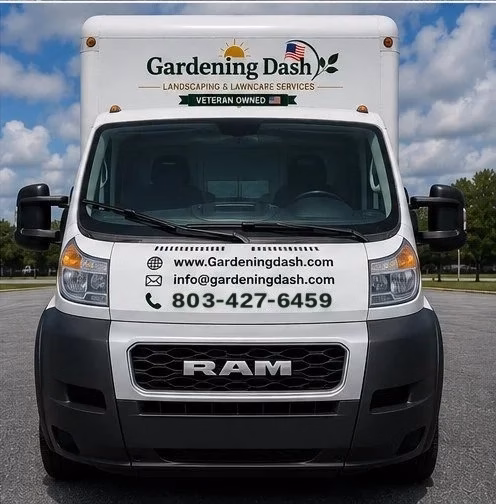 Gardening Dash veteran-owned service van